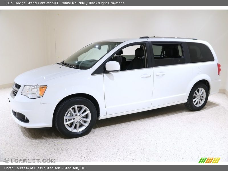 White Knuckle / Black/Light Graystone 2019 Dodge Grand Caravan SXT