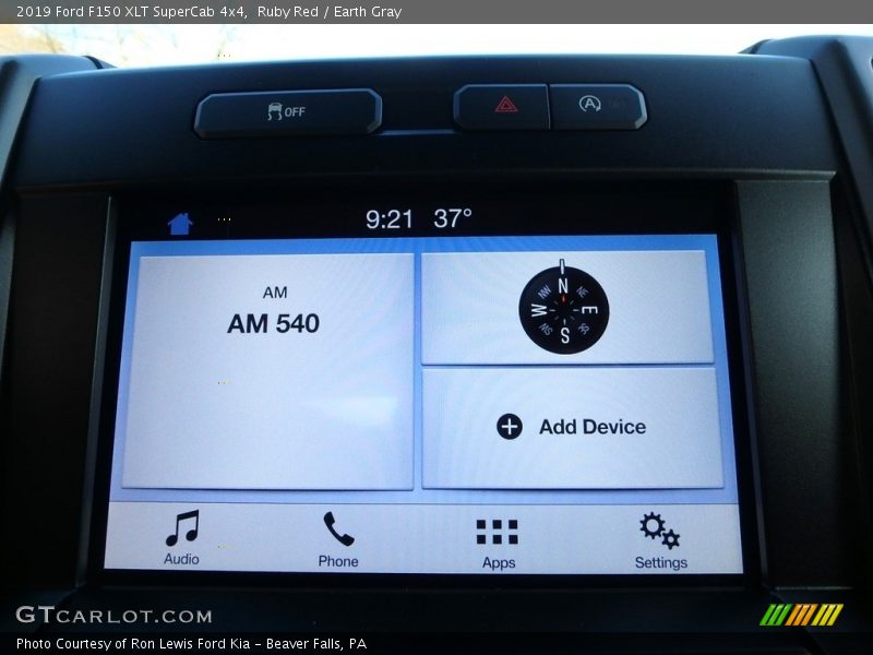 Ruby Red / Earth Gray 2019 Ford F150 XLT SuperCab 4x4