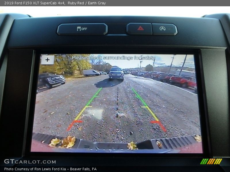 Ruby Red / Earth Gray 2019 Ford F150 XLT SuperCab 4x4