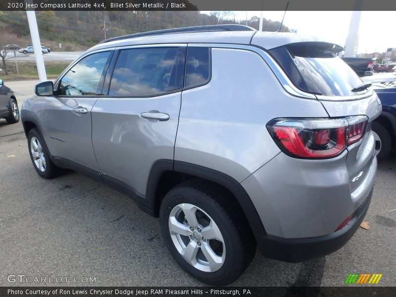 Billet Silver Metallic / Black 2020 Jeep Compass Latitude 4x4