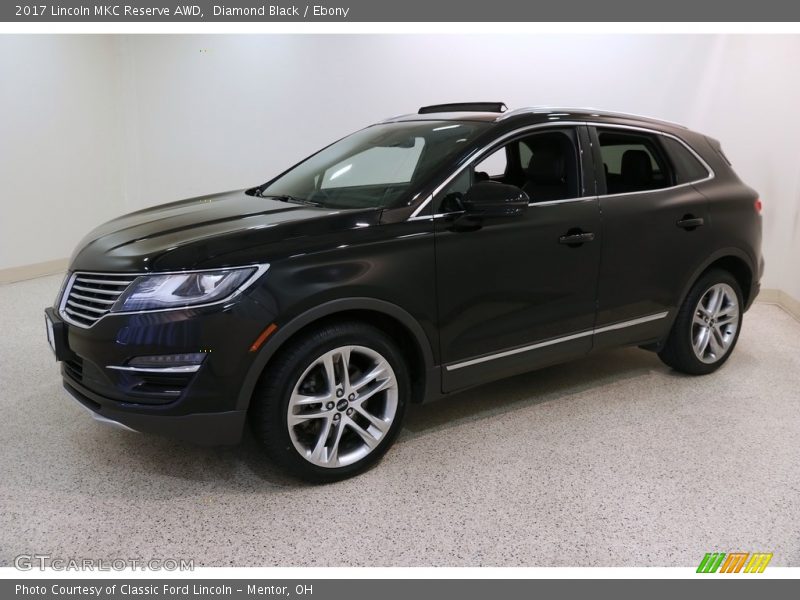 Diamond Black / Ebony 2017 Lincoln MKC Reserve AWD