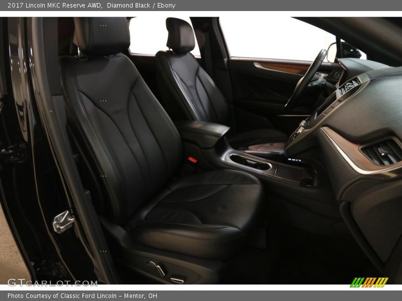 Diamond Black / Ebony 2017 Lincoln MKC Reserve AWD