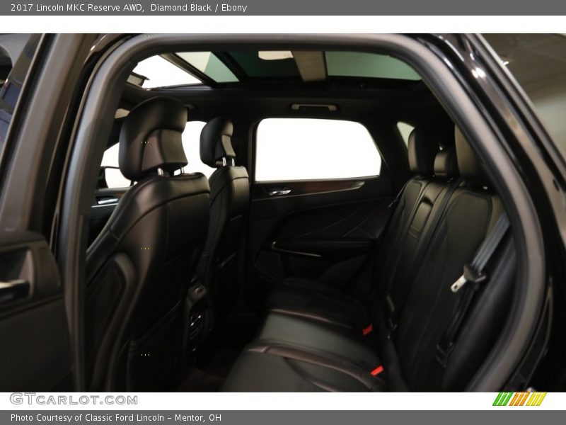 Diamond Black / Ebony 2017 Lincoln MKC Reserve AWD