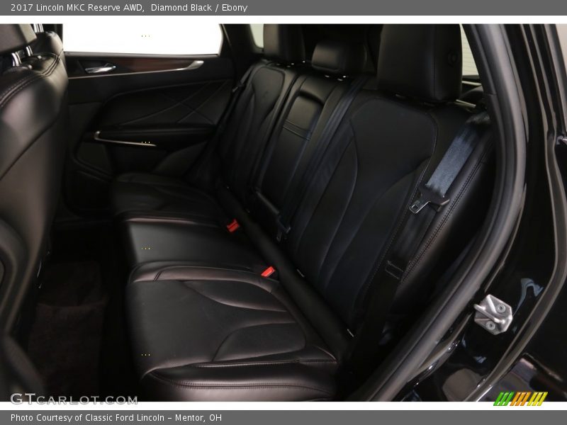 Diamond Black / Ebony 2017 Lincoln MKC Reserve AWD