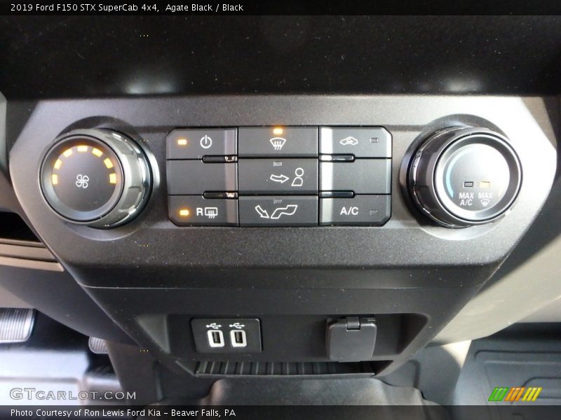 Agate Black / Black 2019 Ford F150 STX SuperCab 4x4