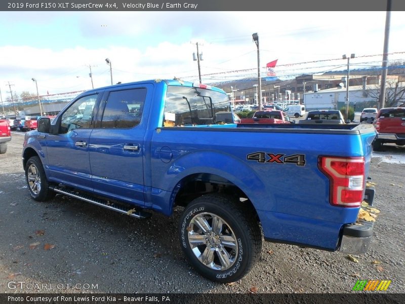 Velocity Blue / Earth Gray 2019 Ford F150 XLT SuperCrew 4x4