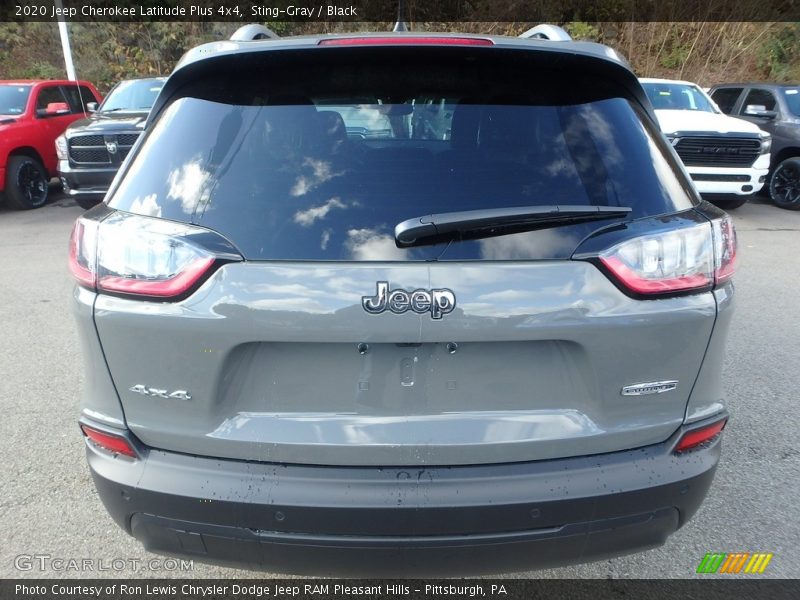 Sting-Gray / Black 2020 Jeep Cherokee Latitude Plus 4x4