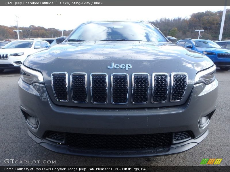Sting-Gray / Black 2020 Jeep Cherokee Latitude Plus 4x4