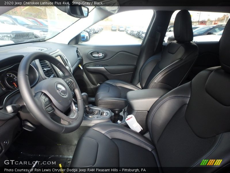 Sting-Gray / Black 2020 Jeep Cherokee Latitude Plus 4x4