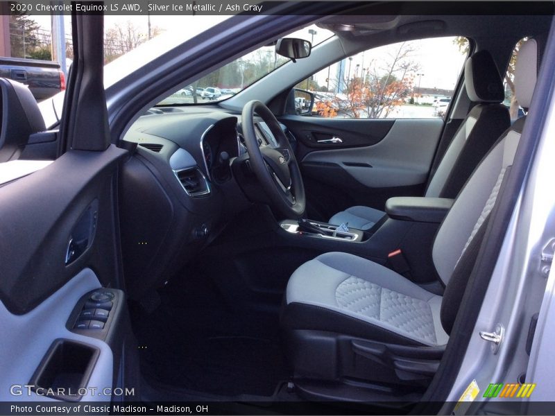 Silver Ice Metallic / Ash Gray 2020 Chevrolet Equinox LS AWD