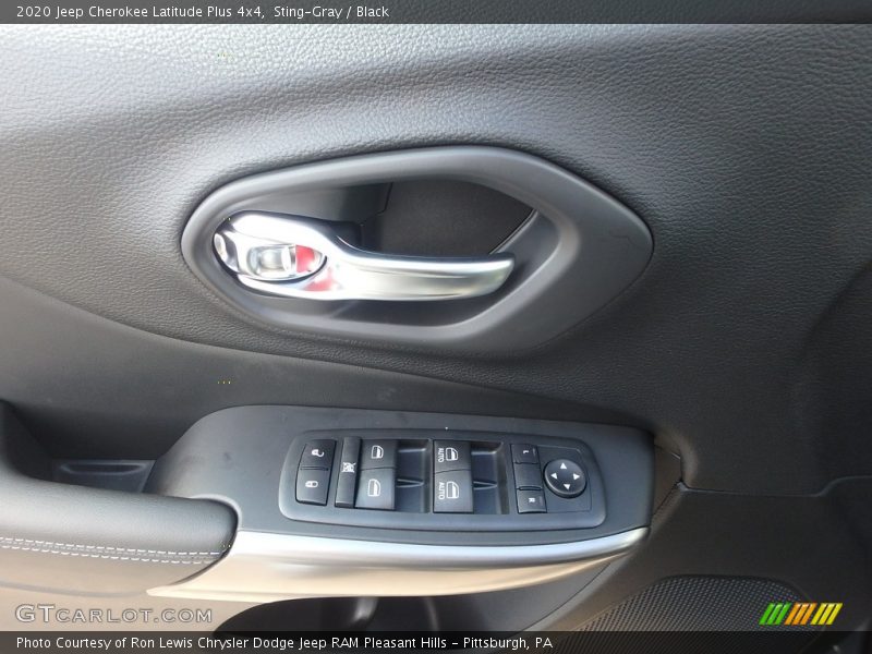 Sting-Gray / Black 2020 Jeep Cherokee Latitude Plus 4x4