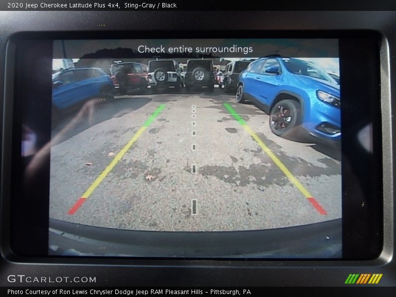 Sting-Gray / Black 2020 Jeep Cherokee Latitude Plus 4x4