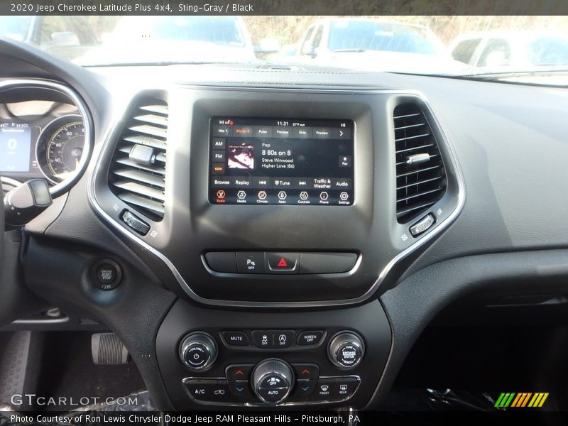 Sting-Gray / Black 2020 Jeep Cherokee Latitude Plus 4x4