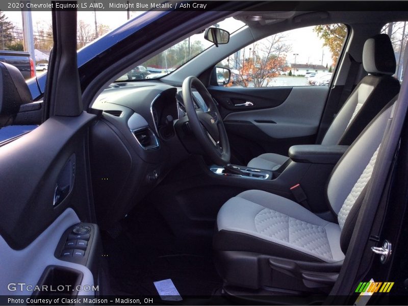 Midnight Blue Metallic / Ash Gray 2020 Chevrolet Equinox LS AWD