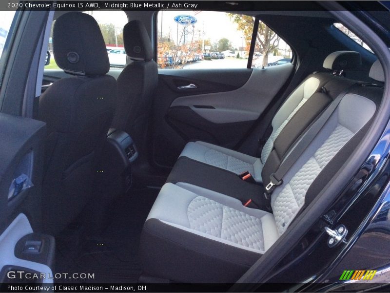 Midnight Blue Metallic / Ash Gray 2020 Chevrolet Equinox LS AWD