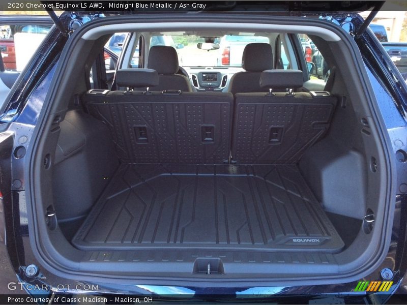 Midnight Blue Metallic / Ash Gray 2020 Chevrolet Equinox LS AWD