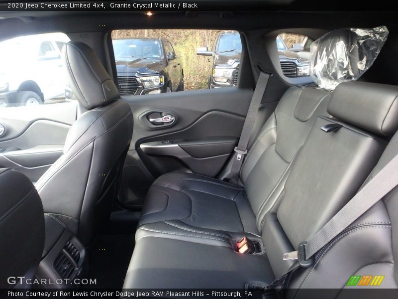 Granite Crystal Metallic / Black 2020 Jeep Cherokee Limited 4x4