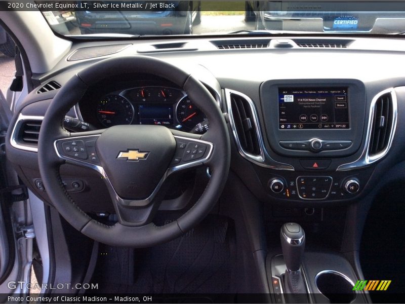 Silver Ice Metallic / Jet Black 2020 Chevrolet Equinox LT