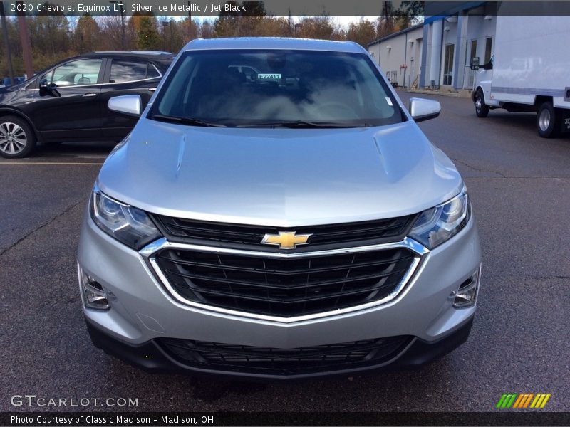 Silver Ice Metallic / Jet Black 2020 Chevrolet Equinox LT