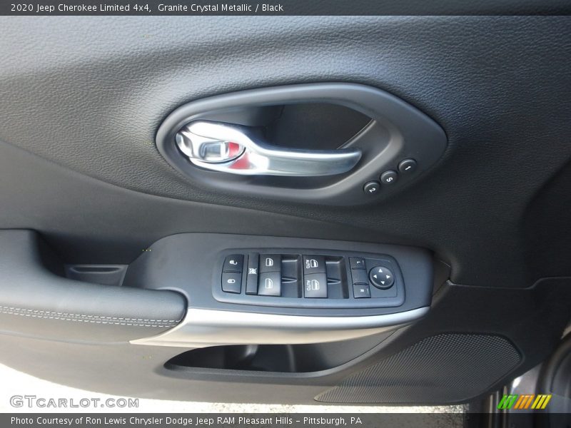 Granite Crystal Metallic / Black 2020 Jeep Cherokee Limited 4x4