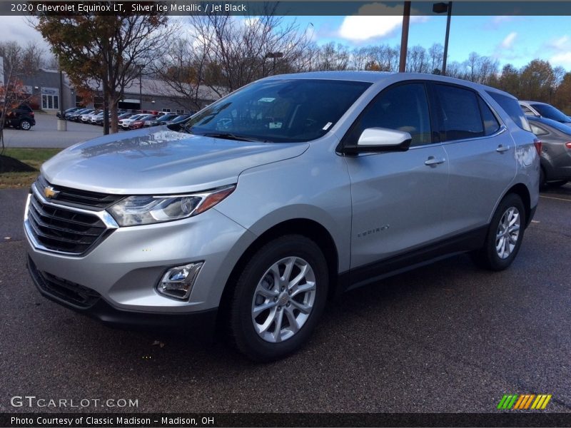 Silver Ice Metallic / Jet Black 2020 Chevrolet Equinox LT