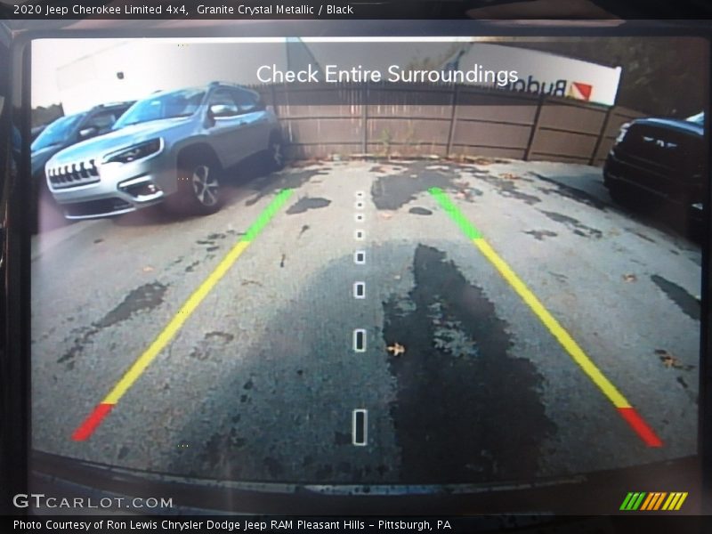 Granite Crystal Metallic / Black 2020 Jeep Cherokee Limited 4x4