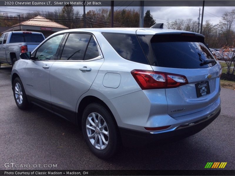 Silver Ice Metallic / Jet Black 2020 Chevrolet Equinox LT