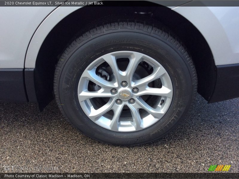 Silver Ice Metallic / Jet Black 2020 Chevrolet Equinox LT