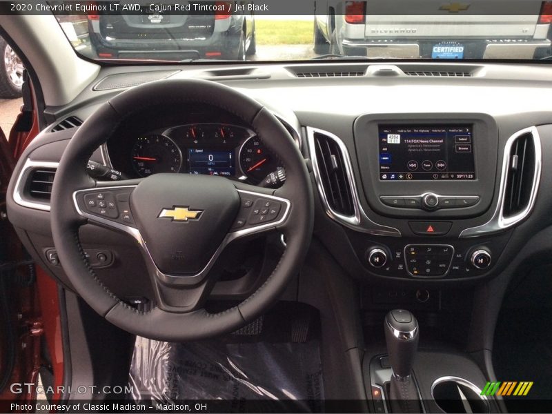 Cajun Red Tintcoat / Jet Black 2020 Chevrolet Equinox LT AWD