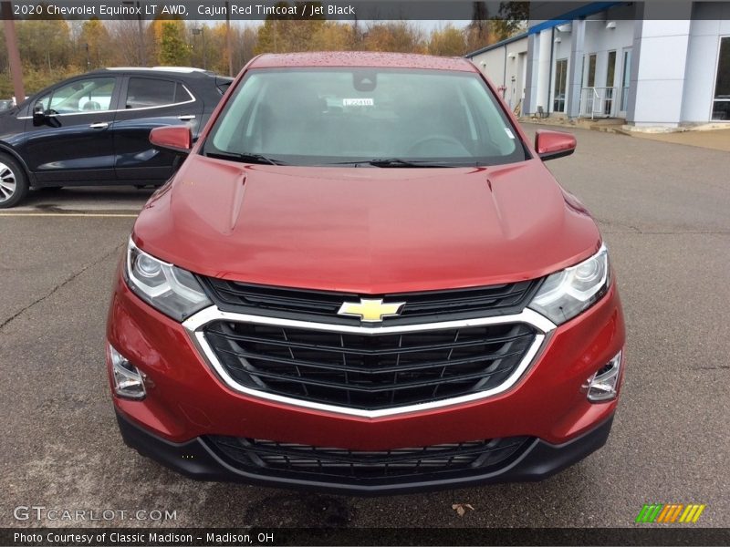 Cajun Red Tintcoat / Jet Black 2020 Chevrolet Equinox LT AWD