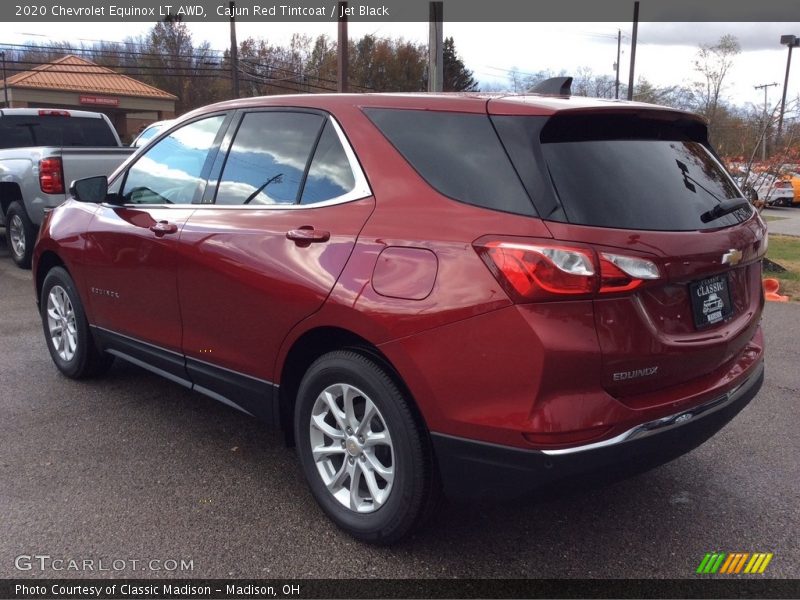 Cajun Red Tintcoat / Jet Black 2020 Chevrolet Equinox LT AWD