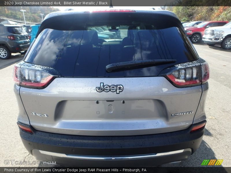 Billet Silver Metallic / Black 2020 Jeep Cherokee Limited 4x4