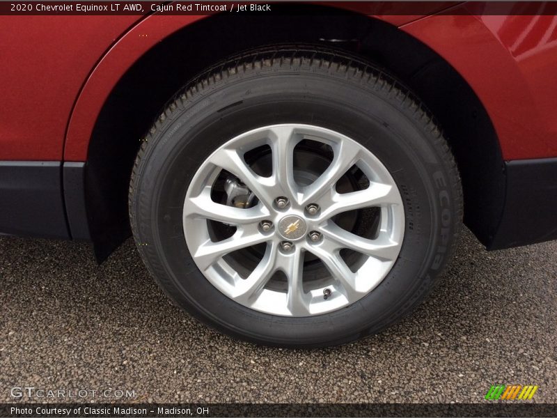 Cajun Red Tintcoat / Jet Black 2020 Chevrolet Equinox LT AWD