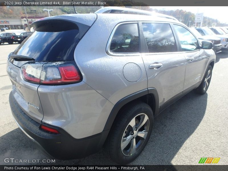 Billet Silver Metallic / Black 2020 Jeep Cherokee Limited 4x4