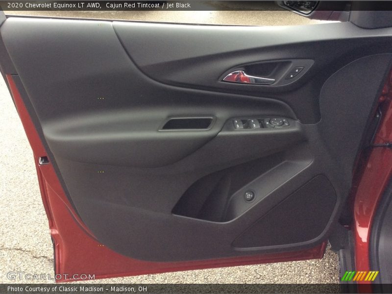 Cajun Red Tintcoat / Jet Black 2020 Chevrolet Equinox LT AWD