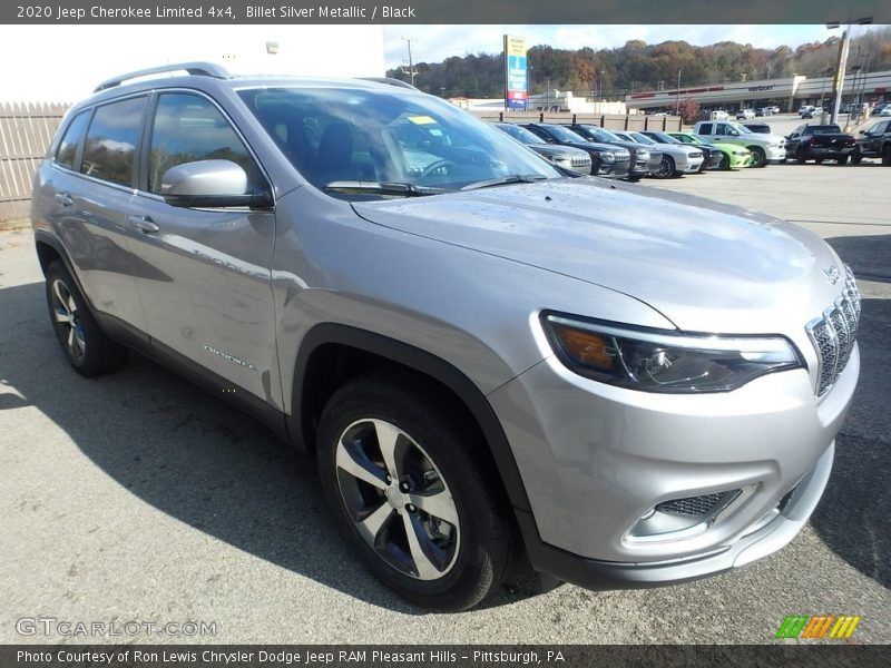 Billet Silver Metallic / Black 2020 Jeep Cherokee Limited 4x4