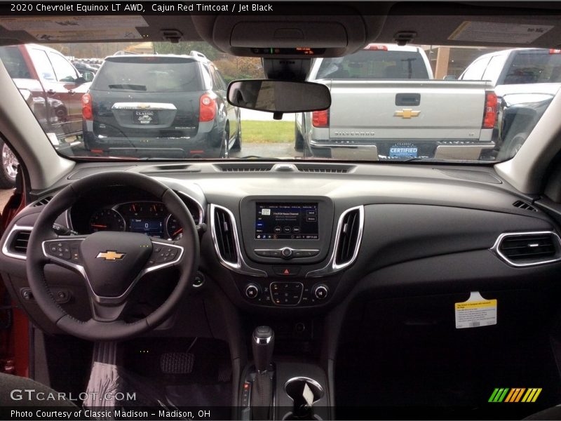 Cajun Red Tintcoat / Jet Black 2020 Chevrolet Equinox LT AWD