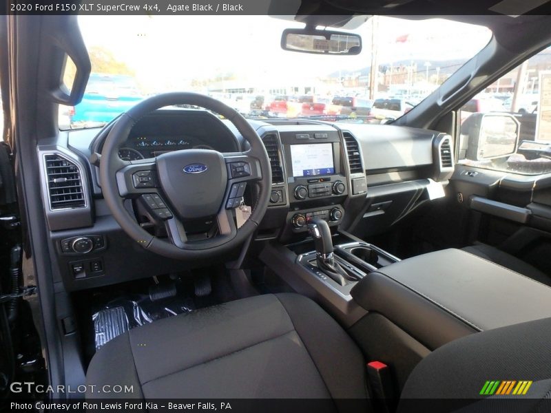 Agate Black / Black 2020 Ford F150 XLT SuperCrew 4x4