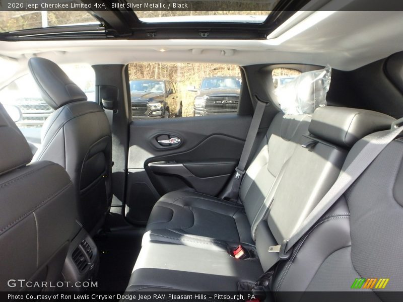 Billet Silver Metallic / Black 2020 Jeep Cherokee Limited 4x4