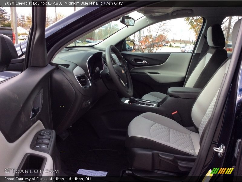 Midnight Blue Metallic / Ash Gray 2020 Chevrolet Equinox LS AWD