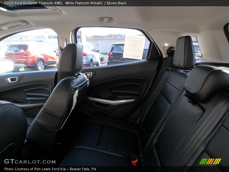 White Platinum Metallic / Ebony Black 2020 Ford EcoSport Titanium 4WD