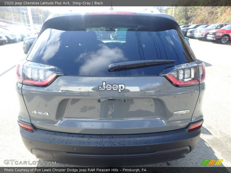 Sting-Gray / Black 2020 Jeep Cherokee Latitude Plus 4x4