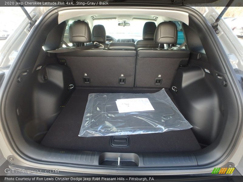 Sting-Gray / Black 2020 Jeep Cherokee Latitude Plus 4x4