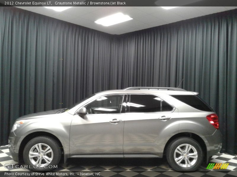 Graystone Metallic / Brownstone/Jet Black 2012 Chevrolet Equinox LT