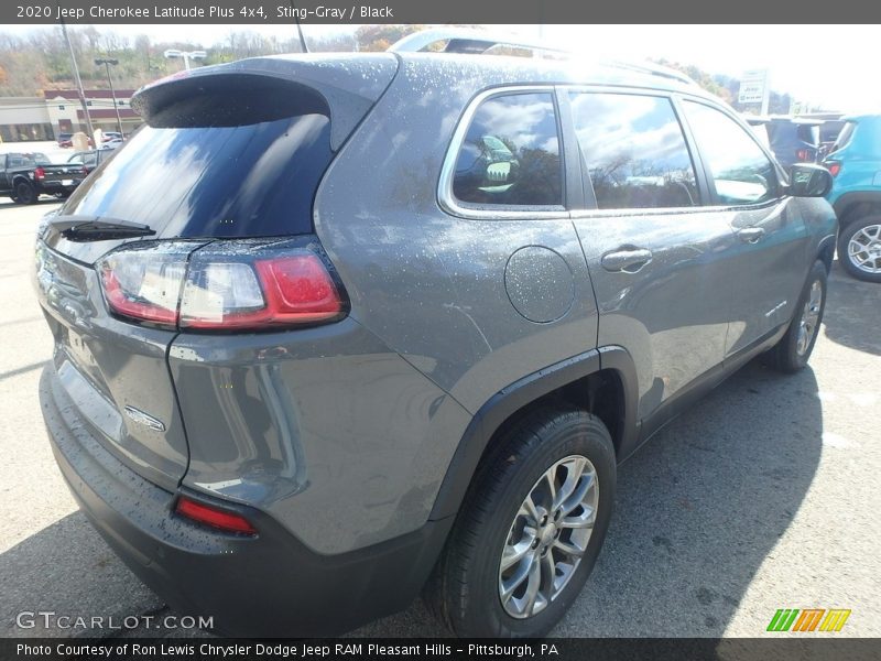 Sting-Gray / Black 2020 Jeep Cherokee Latitude Plus 4x4