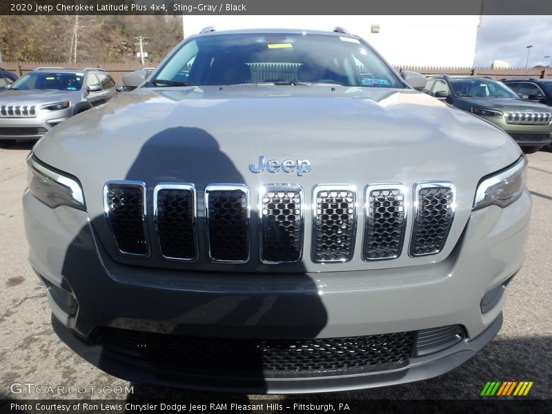 Sting-Gray / Black 2020 Jeep Cherokee Latitude Plus 4x4