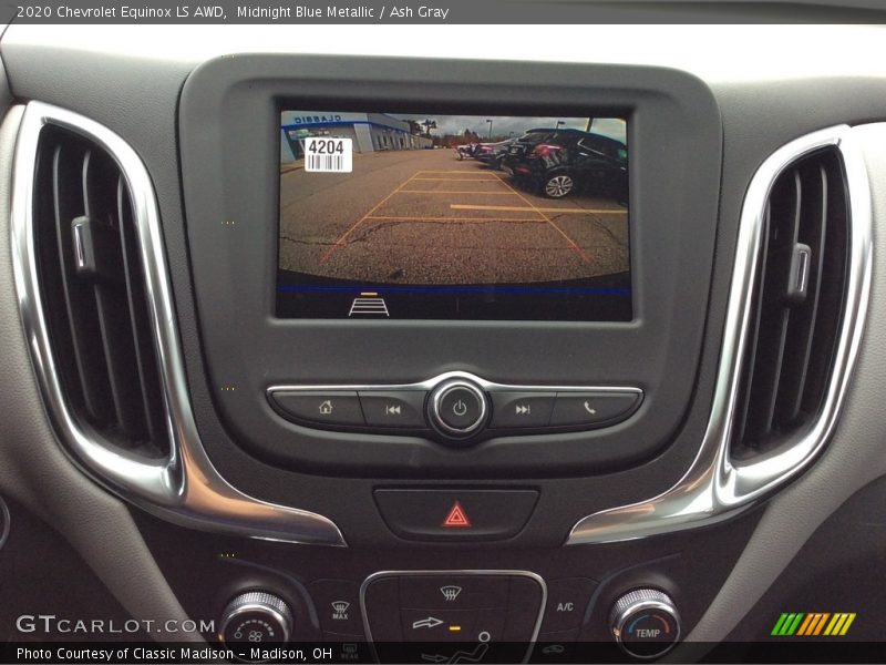 Midnight Blue Metallic / Ash Gray 2020 Chevrolet Equinox LS AWD
