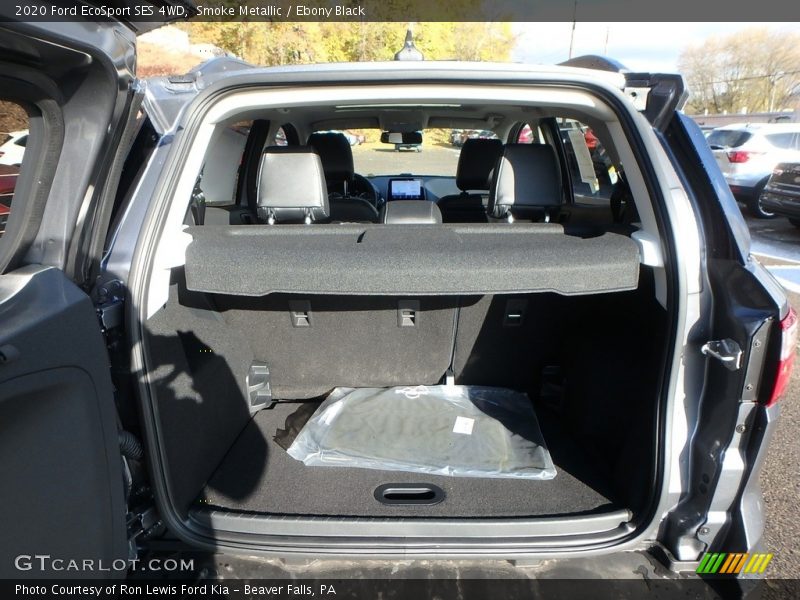 Smoke Metallic / Ebony Black 2020 Ford EcoSport SES 4WD