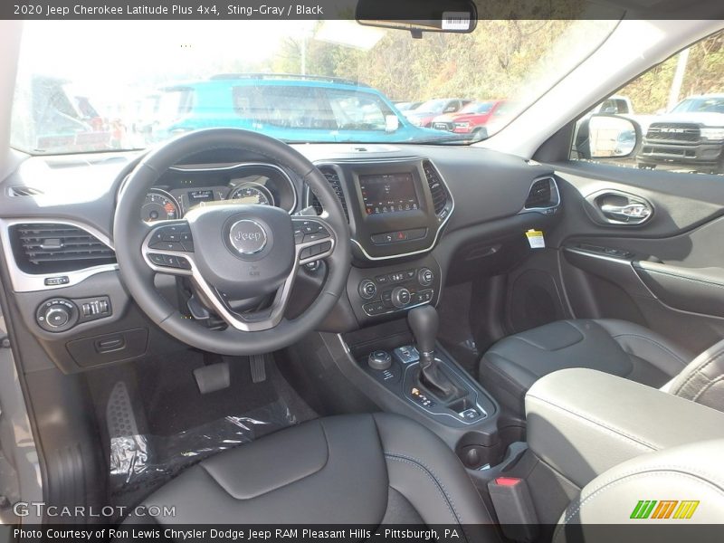 Sting-Gray / Black 2020 Jeep Cherokee Latitude Plus 4x4