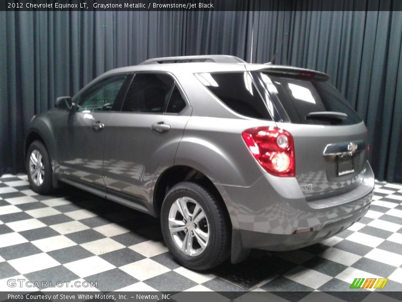 Graystone Metallic / Brownstone/Jet Black 2012 Chevrolet Equinox LT